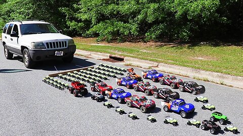 How Many Toy Cars Does It Take To Pull A Real Car?