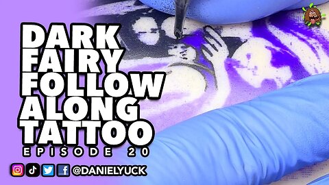 Dark Fairy Follow Along Tattoo Episode 20