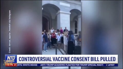 Bill for minors to consent to vaccination was defeated