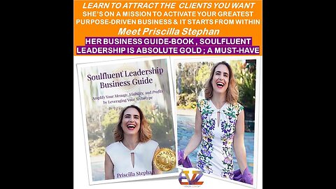 Soulfluent® Leadership: Now is the time to Lead From Your Soul - Priscilla Stephan