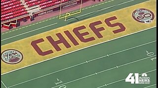 Throwback design to adorn field for Kansas City Chiefs' home opener