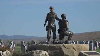 A new statue holds special meaning for veterans on Memorial Day weekend