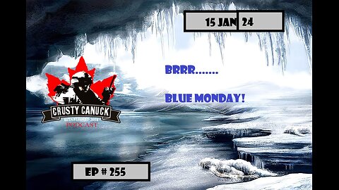 EP# 255 Brrr... Blue Monday or (Tip toe through the Tundra!)