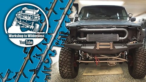 Fitting a Front Mounted Intercooler on the Jeep Cherokee XJ 2.5TD VM