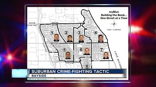 Suburban crime fighting tactic