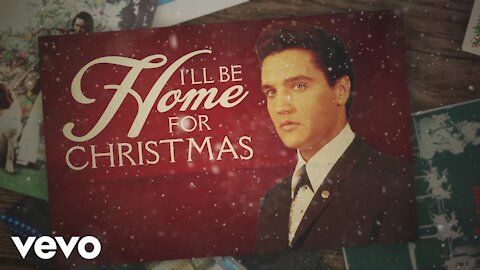 Elvis Presley I'll Be Home For Christmas HD