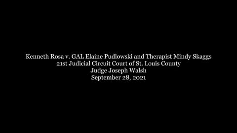 21st Circus Court of STL County Dismisses Second Lawsuit Against GAL Elaine Pudlowski