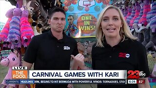 Kari and Matt take on the Kern County Fair games