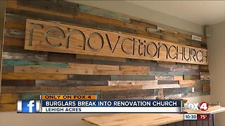 Burglars broke into a Lehigh Acres church