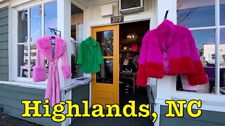 I'm visiting every town in NC - Highlands, North Carolina