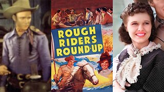 ROUGH RIDERS' ROUND-UP (1939) Roy Rogers, Lynne Roberts & Raymond Hatton | Western | B&W
