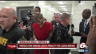 Prosecutor to seek death penalty against Jason Brown, man accused of killing Lt. Aaron Allan
