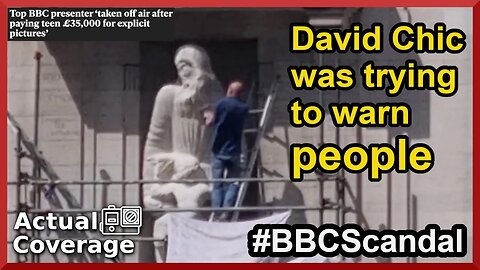 #bbcpresenter Man who attacked BBC statue was trying to warn people