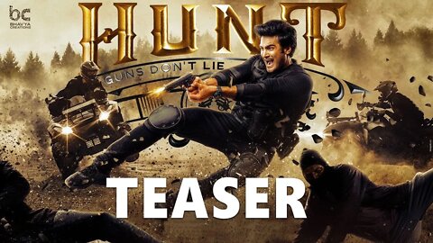 Hunt Movie Teaser | Sudheer Babu | Srikanth | Bharath | Mahesh | 2022 Latest Telugu Movie Trailers