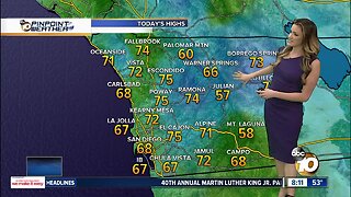 10News Pinpoint Weather with Jennifer Delacruz