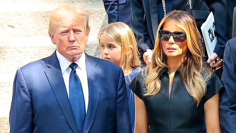 Trump Attends Sister's Funeral