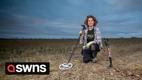 British 13-year-old metal detectorist finds bronze age axe hoard on just her third dig