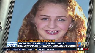 Governor Larry Hogan signs Grace's Law 2.0