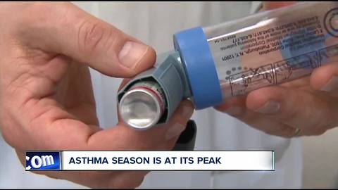 Asthma flare-up season is here!