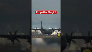 Hercules C-17 Turns Around at Gibraltar Airport
