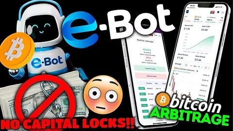 E-Bot | New Bitcoin Arbitrage Platform | NO CAPITAL 🔐 LOCKUPS | Withdraw Your Money If You Choose!!