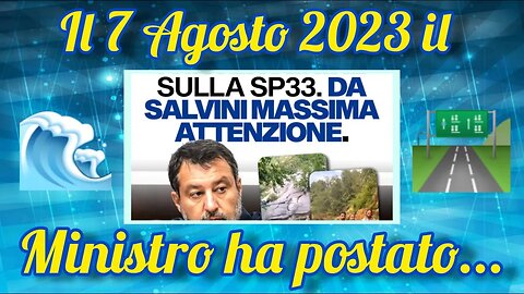 Imprenditori emiliani alluvionati - Ci pensa il Ministro Salvini!