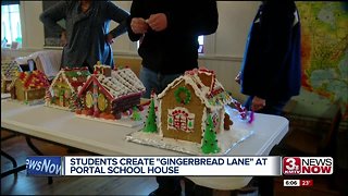 Gingerbread display