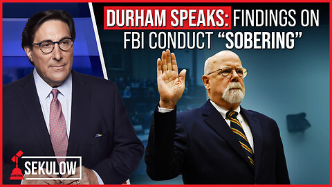 DURHAM SPEAKS: Findings on FBI Conduct “Sobering”