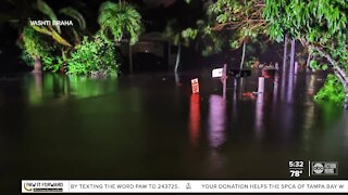 Tropical Storm Eta causes beach erosion, flooding in Longboat Key