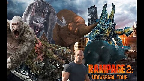 RAMPAGE 2 – Teaser Trailer – Warner Bros – Dwyane Johnson