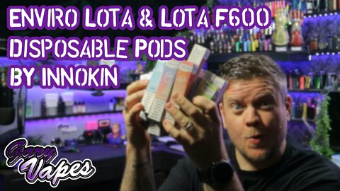 Enviro Lota & Lota F600 Disposable Pods BY Innokin