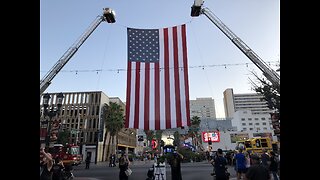 9/11 tribute and march in downtown Las Vegas