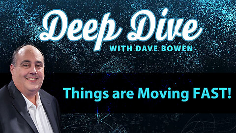 Things are Moving FAST! | Teacher: Dave Bowen