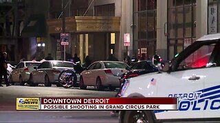 Possible shooting in Grand Circus Park in downtown Detroit