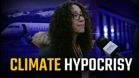 Climate commitment or just plane hypocrisy? WEF Contributor confronted by Avi Yemini
