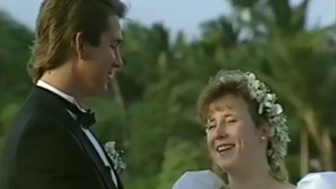 A Bride Laughs Through Reciting Her Vows