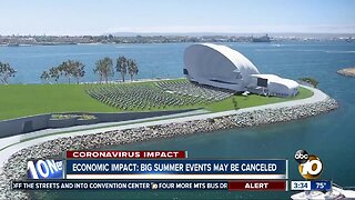 Big summer events may be canceled