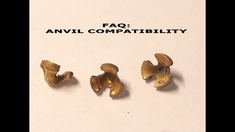 FAQ Homemade Primers - Are the anvils compatible?