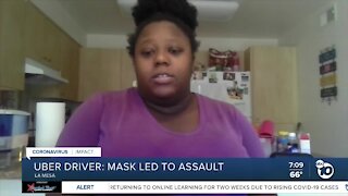 Uber driver: mask dispute led physical assault in La Mesa
