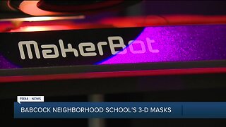 Babcock School makes 3D masks