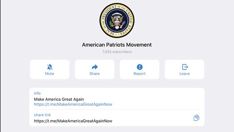 American Patriots Movement's YOU TUBE PAGE SHUT DOWN