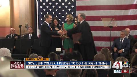 Gov. Colyer promises 'new day' for Kansas