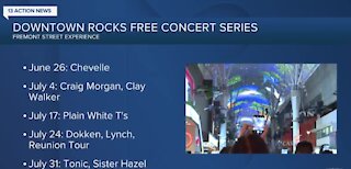 Downtown Rocks free concert series returns to Fremont Street Experience