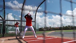 Orioles prospect fitting in with the birds