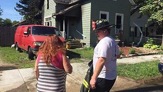 Neighbor credits divine intervention for saving Cleveland woman from house fire