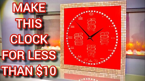 EASY GUIDE TO MAKE A WALL ART CLOCK TO SELL ON EBAY ETSY or for decorating your house