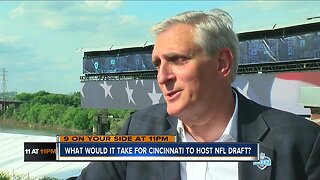 Does Cincinnati have a shot at hosting the NFL Draft?