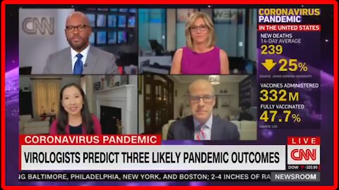 CNN Chicom: Life Needs to Be "Hard" for Unvaccinated American - 2383