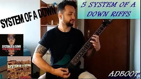 TOP 5 System Of A Down Riffs (Amplitube 5)
