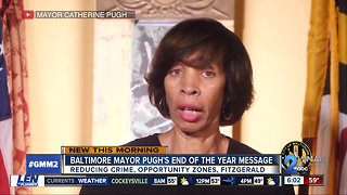 Mayor Pugh sends Baltimore end of year message